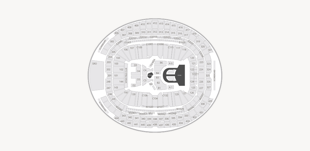 Allegiant Stadium Seating Chart