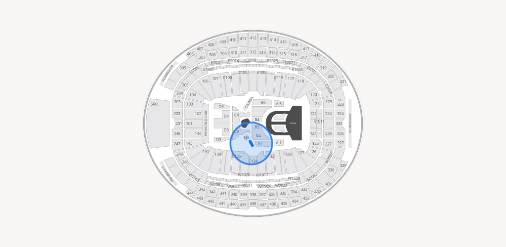 Allegiant Stadium Seating Chart