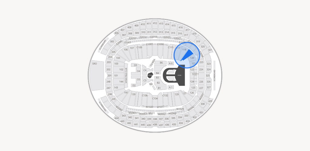 Allegiant Stadium Seating Chart