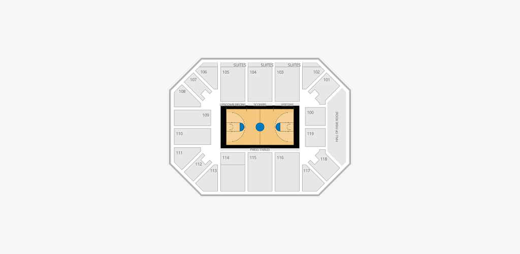 Allen Arena Seating Chart