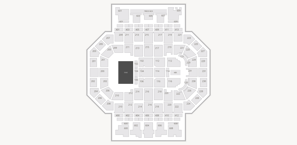 Allen County War Memorial Coliseum Seating Chart