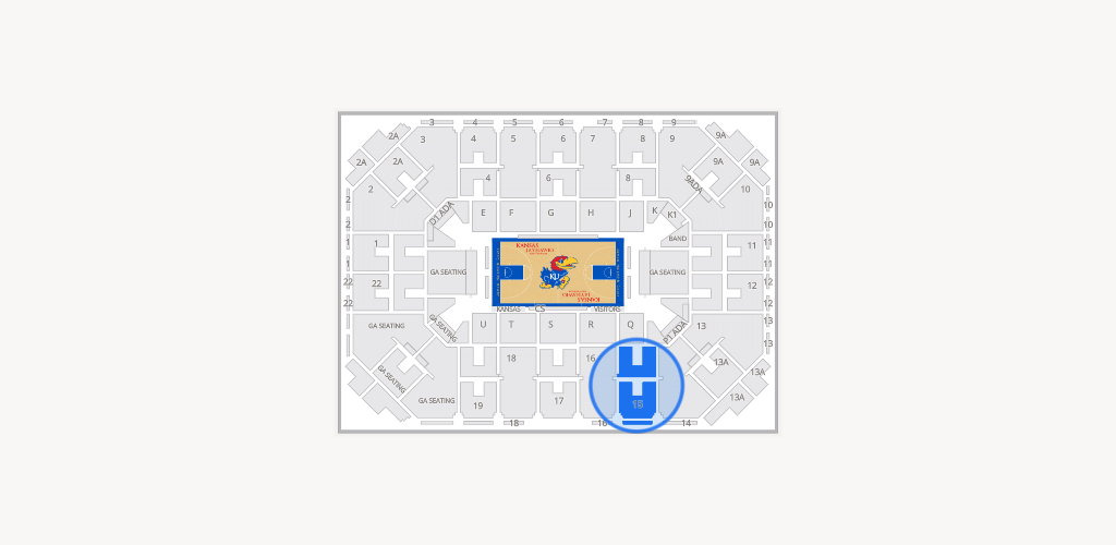Allen Fieldhouse Seating Chart