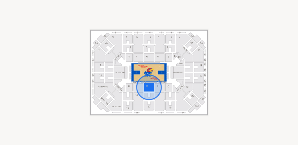 Allen Fieldhouse Seating Chart
