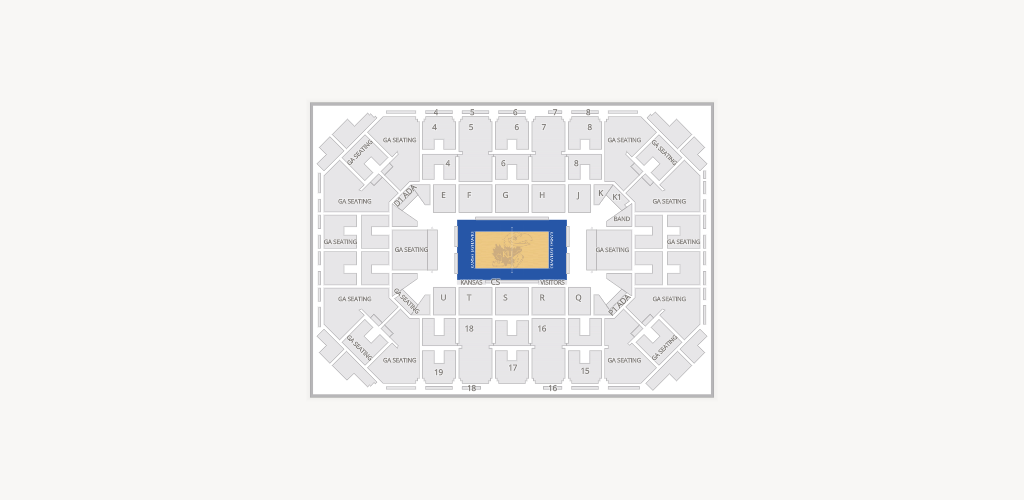 Allen Fieldhouse Seating Chart
