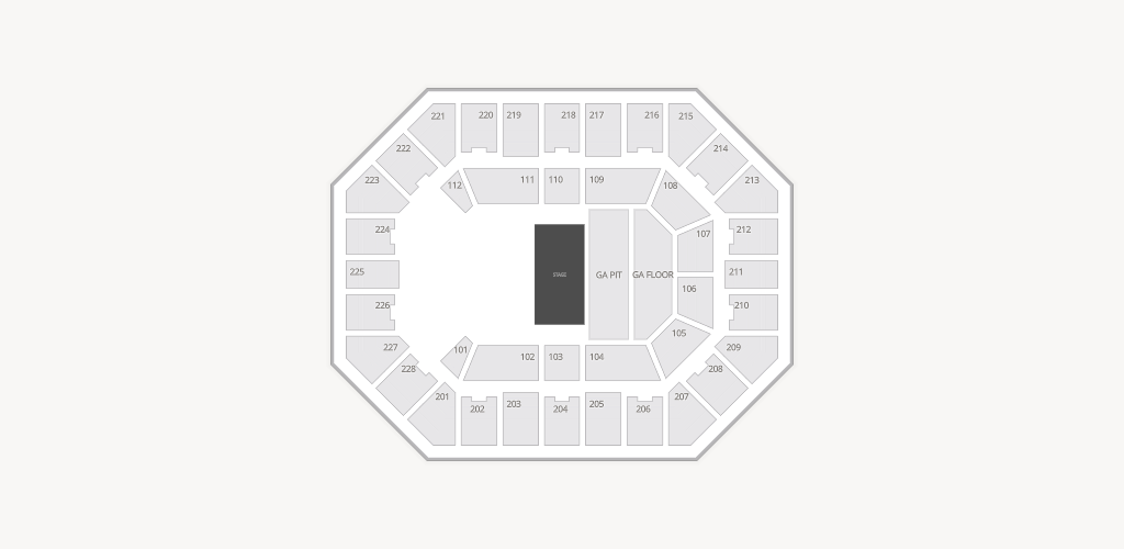 Alliant Energy PowerHouse Seating Chart