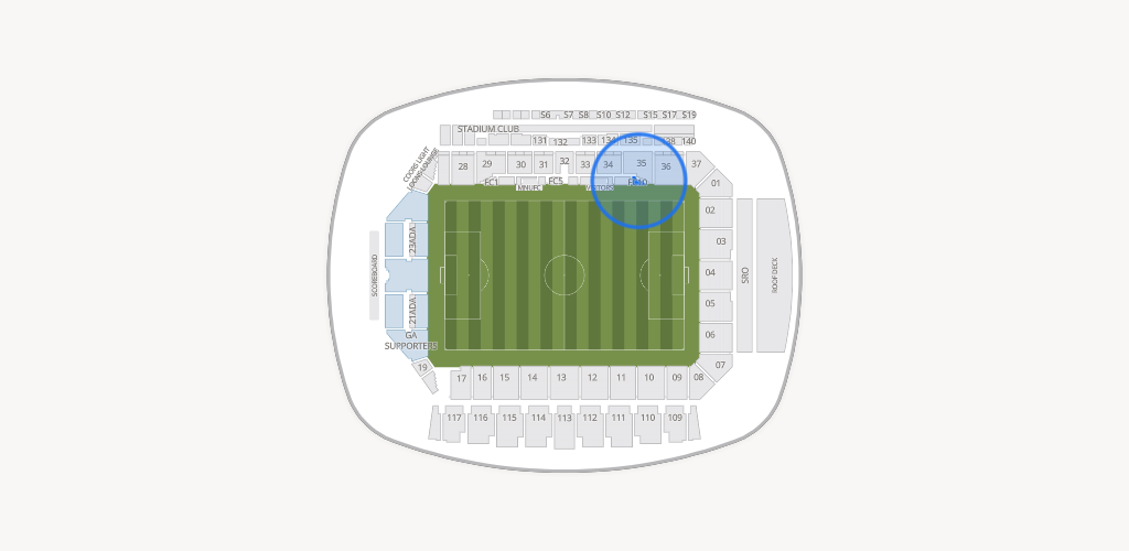 Allianz Field Seating Chart