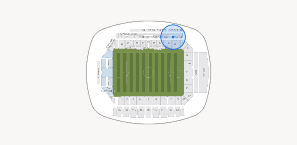 Allianz Field Seating Chart