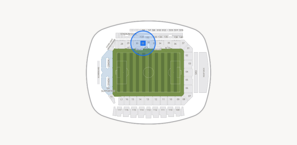 Allianz Field Seating Chart