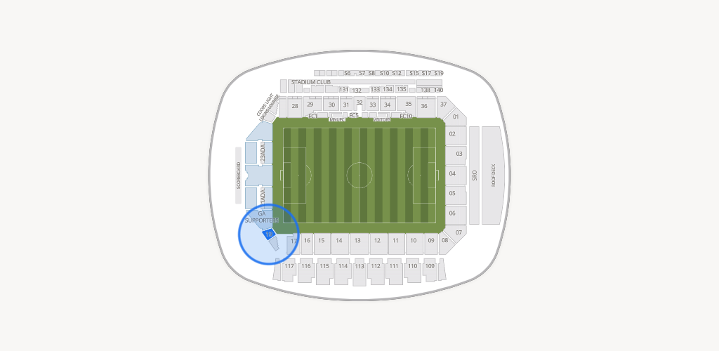 Allianz Field Seating Chart