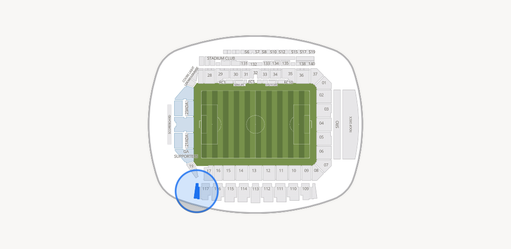 Allianz Field Seating Chart