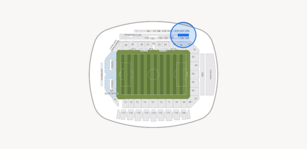 Allianz Field Seating Chart
