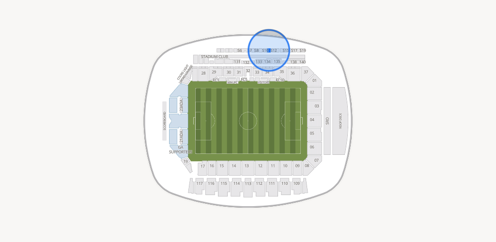 Allianz Field Seating Chart