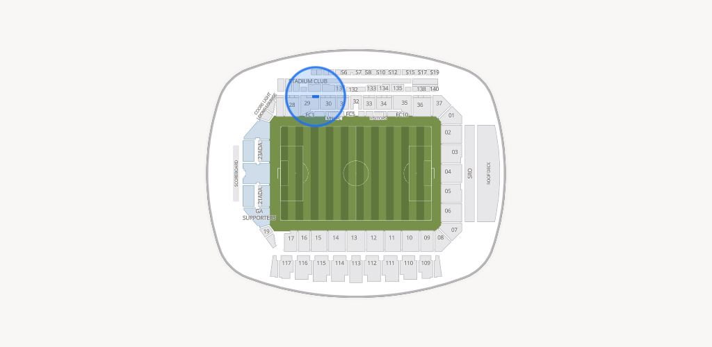 Allianz Field Seating Chart