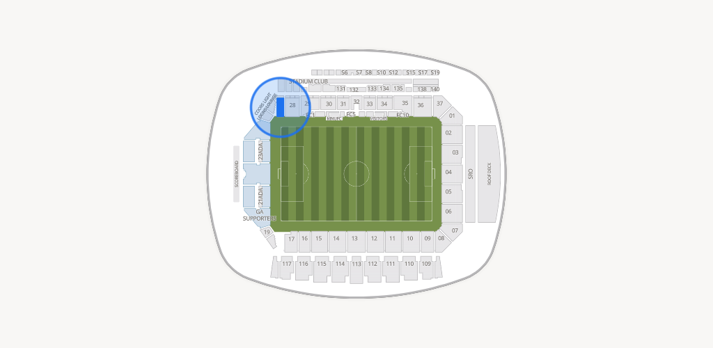 Allianz Field Seating Chart