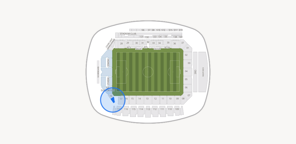 Allianz Field Seating Chart