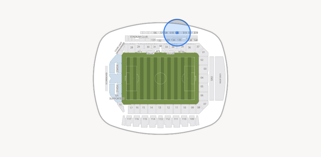 Allianz Field Seating Chart