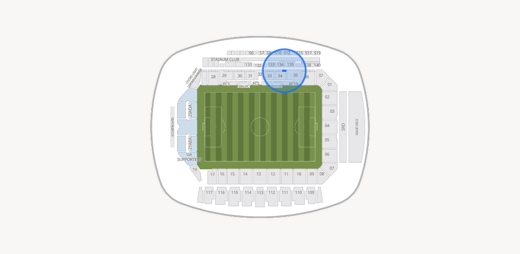 Allianz Field Seating Chart