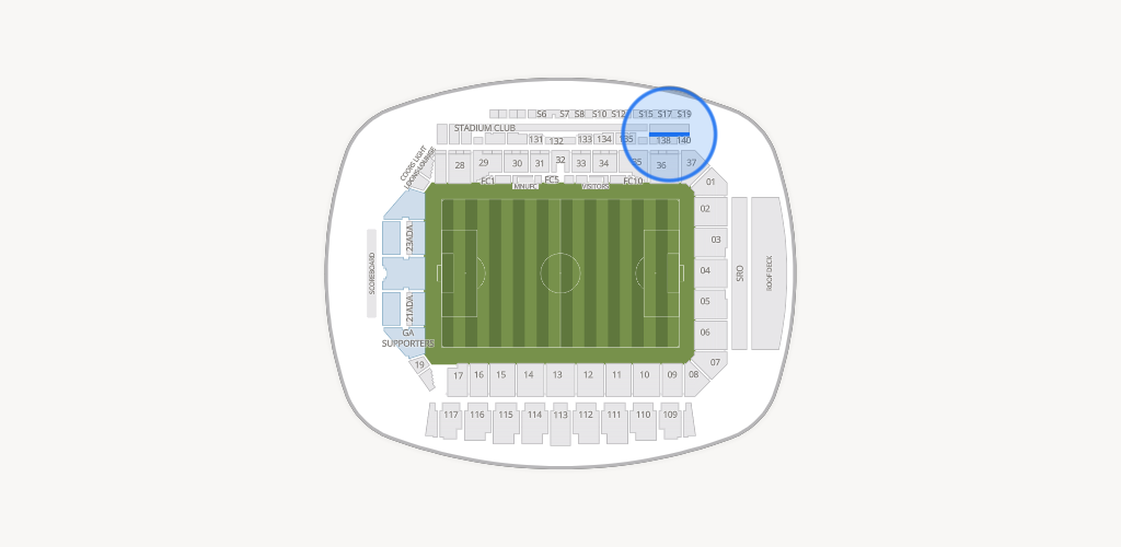 Allianz Field Seating Chart