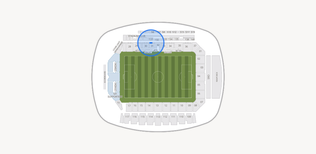Allianz Field Seating Chart