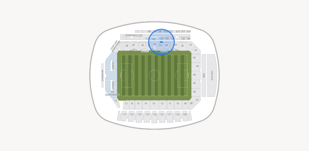 Allianz Field Seating Chart