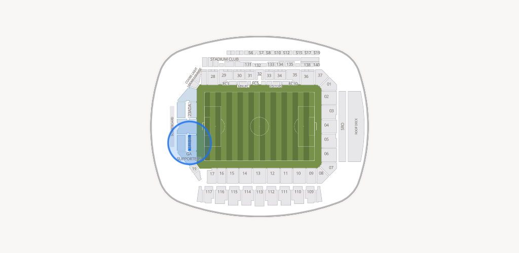 Allianz Field Seating Chart