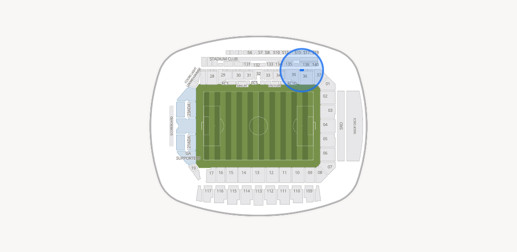 Allianz Field Seating Chart