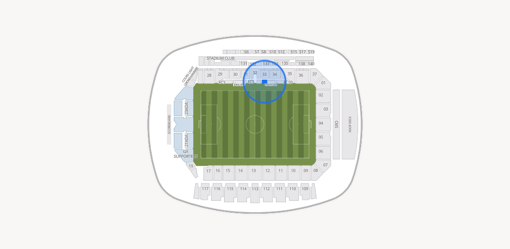 Allianz Field Seating Chart