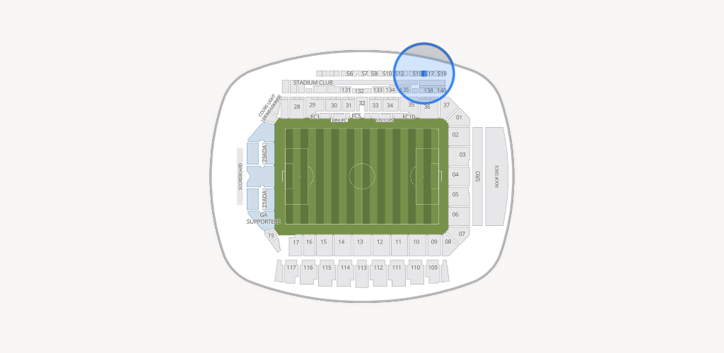 Allianz Field Seating Chart