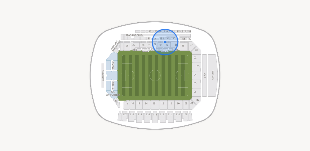 Allianz Field Seating Chart