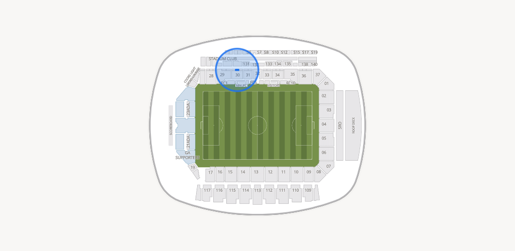 Allianz Field Seating Chart