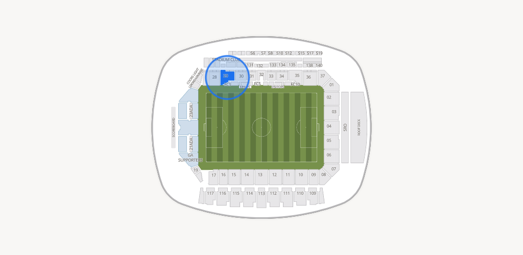 Allianz Field Seating Chart