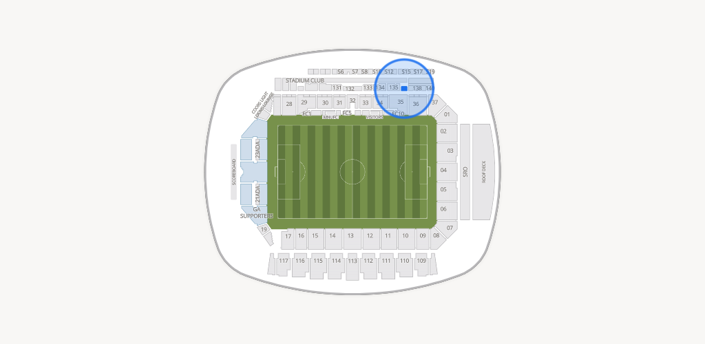 Allianz Field Seating Chart