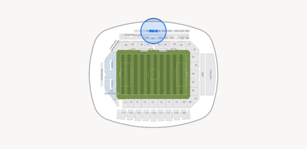 Allianz Field Seating Chart