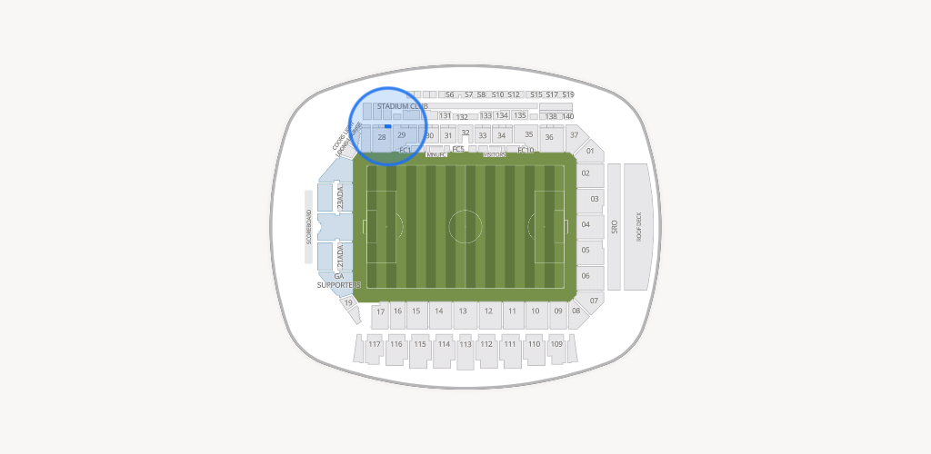 Allianz Field Seating Chart