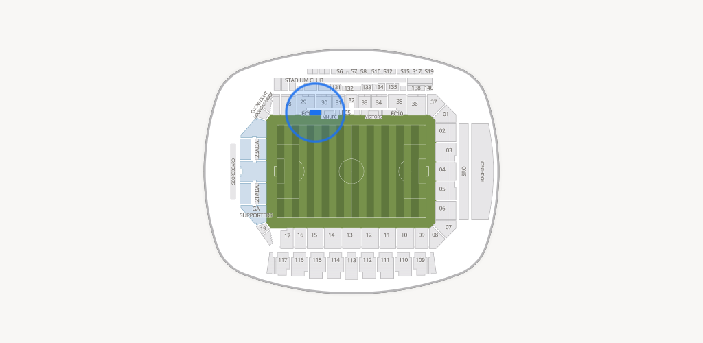 Allianz Field Seating Chart