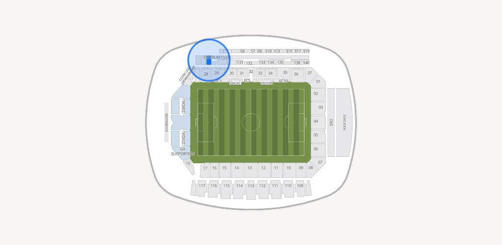 Allianz Field Seating Chart