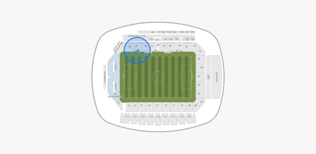 Allianz Field Seating Chart