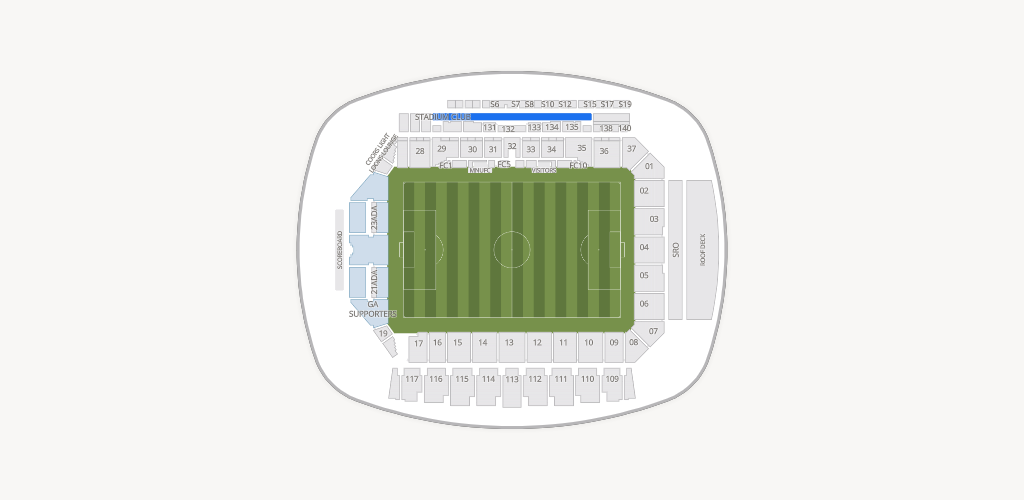 Allianz Field Seating Chart