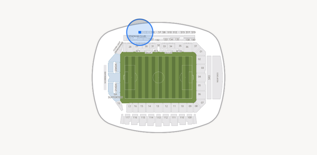 Allianz Field Seating Chart