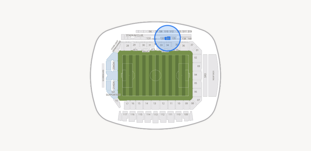 Allianz Field Seating Chart