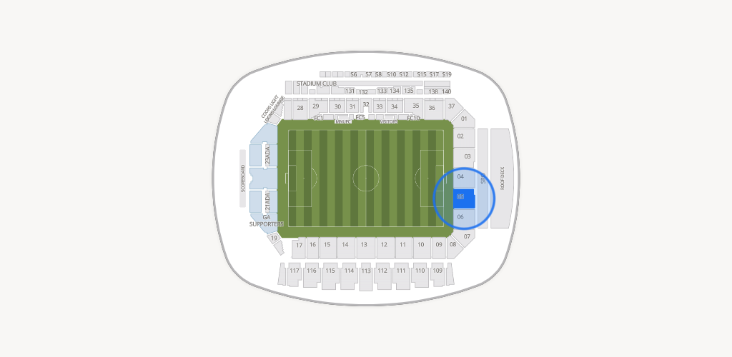 Allianz Field Seating Chart
