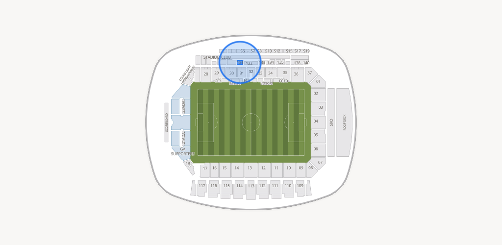 Allianz Field Seating Chart