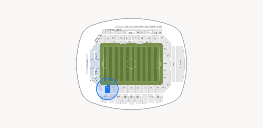 Allianz Field Seating Chart