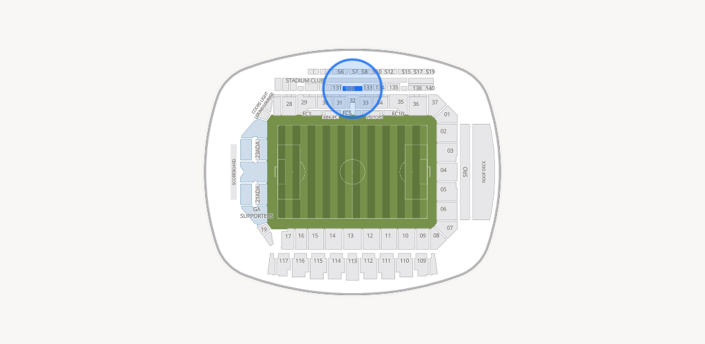 Allianz Field Seating Chart