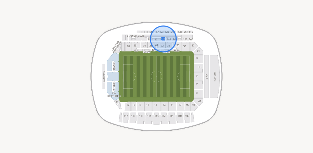 Allianz Field Seating Chart