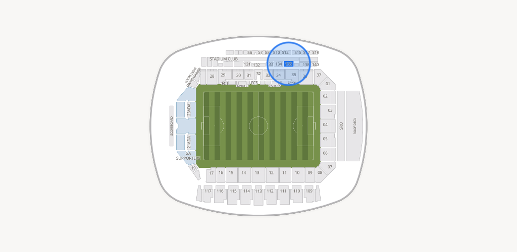 Allianz Field Seating Chart