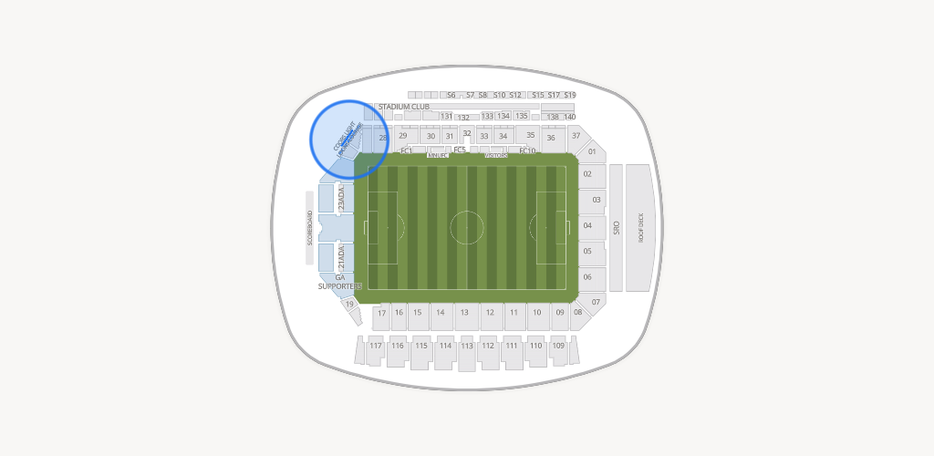 Allianz Field Seating Chart