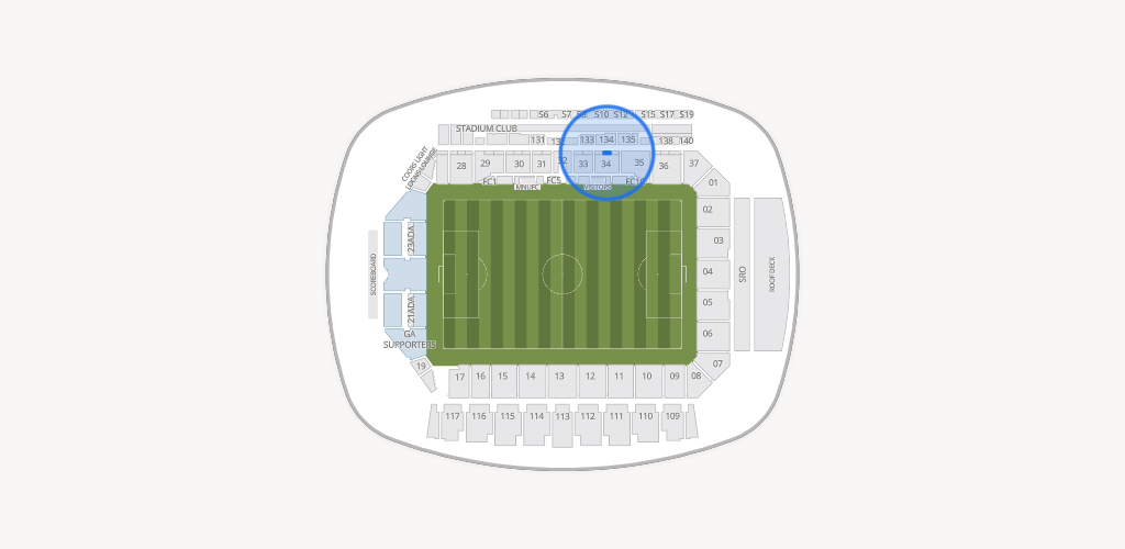 Allianz Field Seating Chart