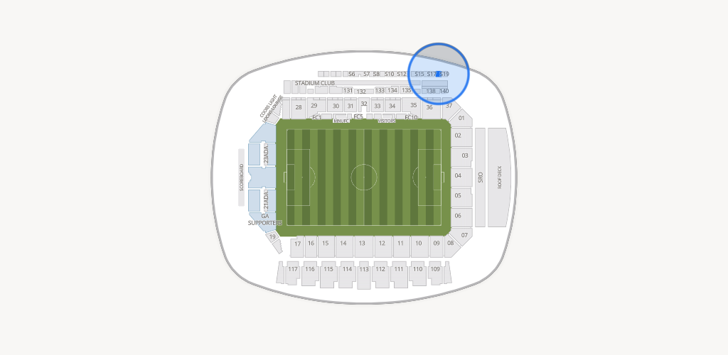 Allianz Field Seating Chart