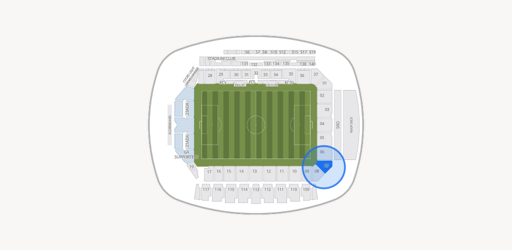 Allianz Field Seating Chart